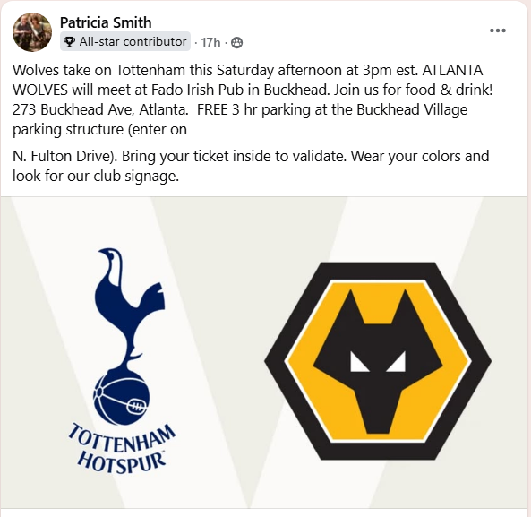 wlwpod's tweet photo. 🕒 Late kick-off means there are a LOT of supporters groups meeting up for today's match!

📍 Find your local here: https://t.co/0xPSZH6NlC

🗣️ And let us know where you're watching from, whether you're with a group or not! 👇🏼 #wwfc #WoldwideWolves https://t.co/jT6cOQ5B6A