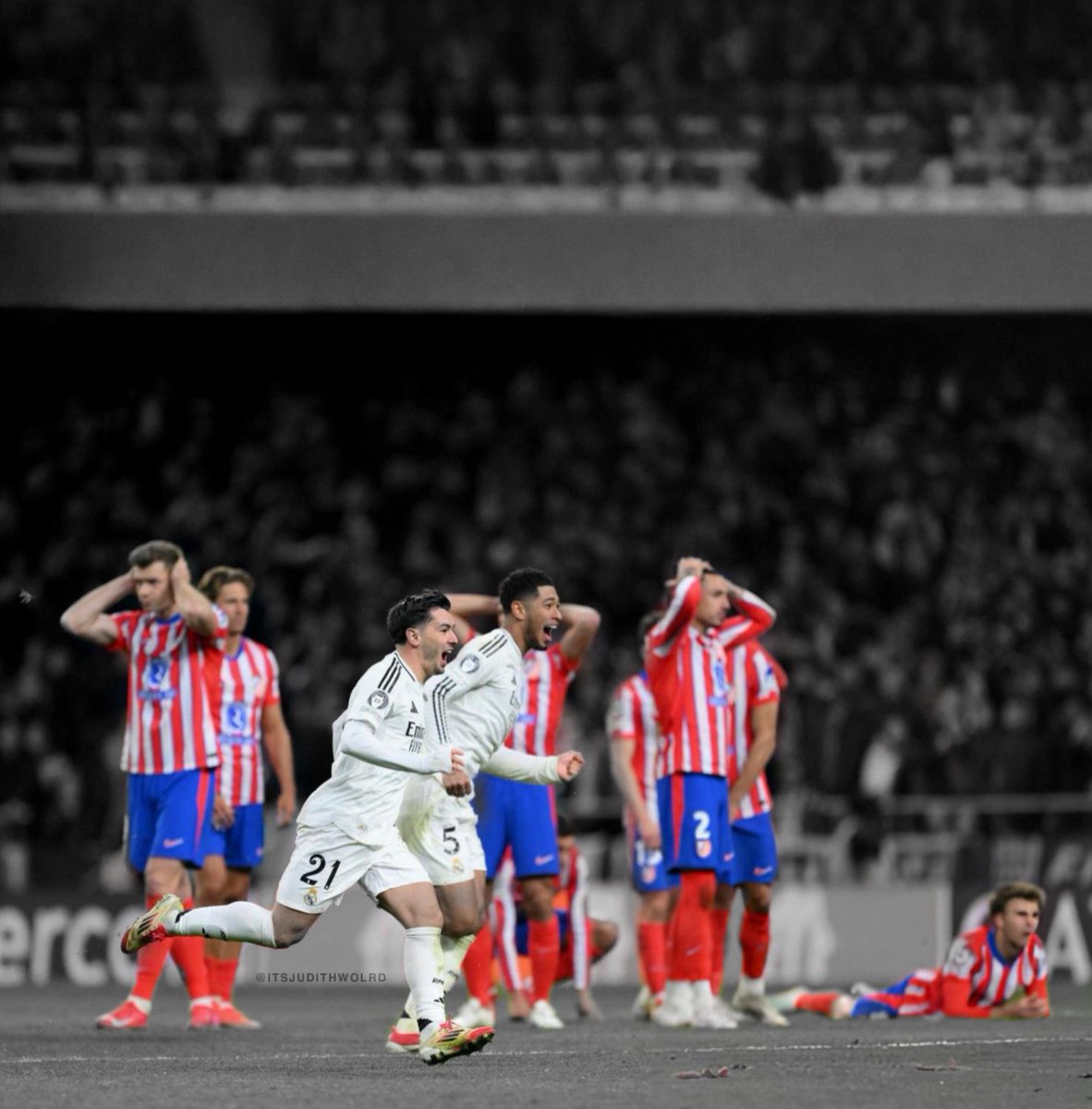 كل ليلة ديربي هي اسوء كوابيسكم🤍
 #Madridday