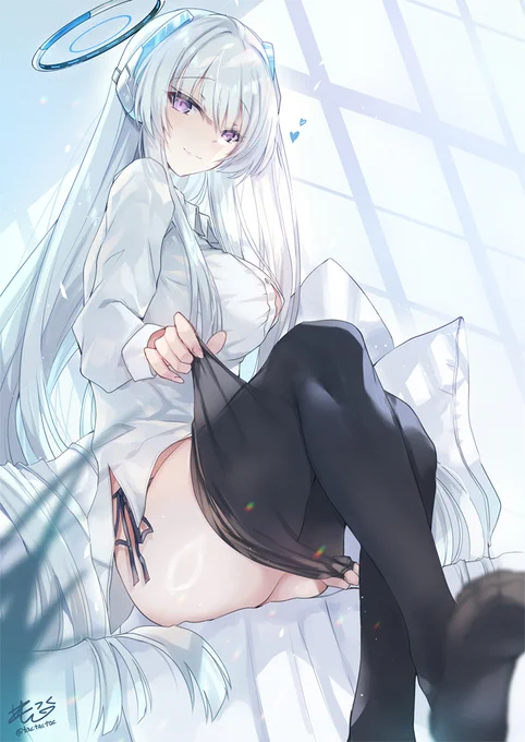 朝のノアちゃん描きました #ブルアカ