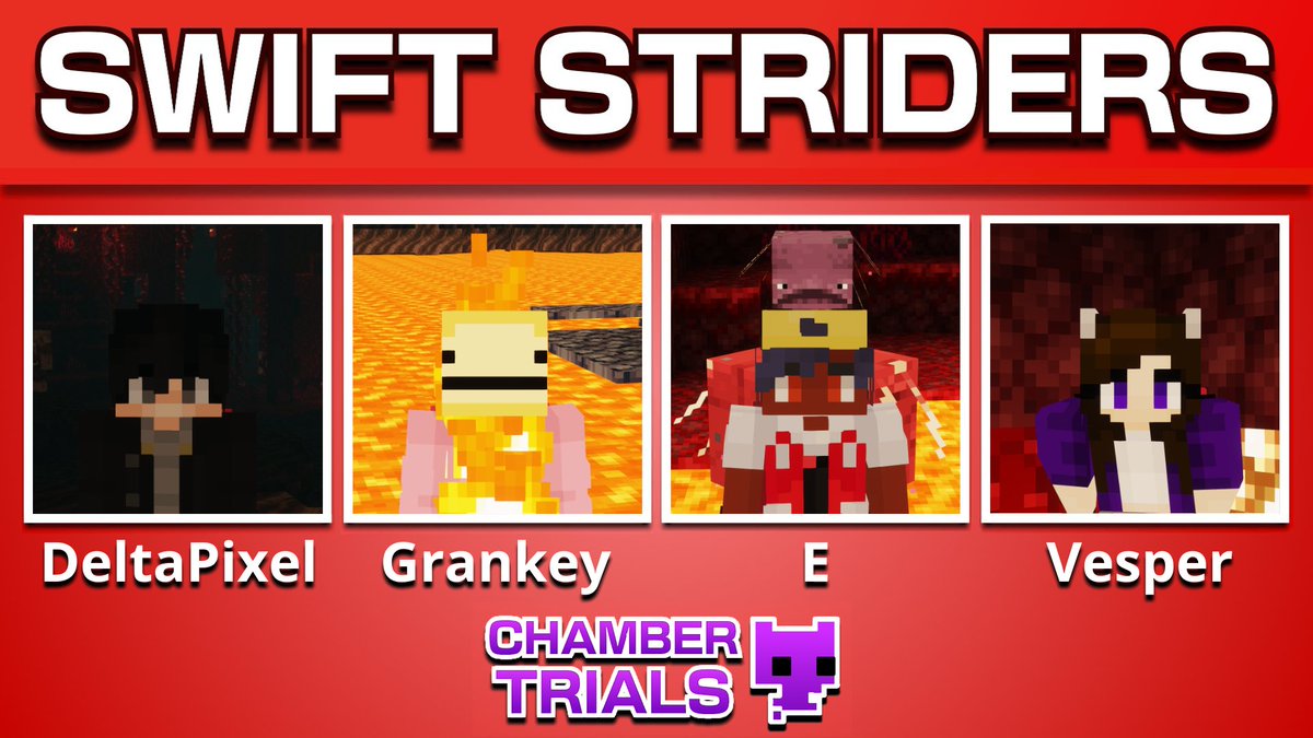 E0_ontwt's tweet photo. Announcing the Swift Striders!

@DeltaP1xel  @grankeyy  me! @Vesper_1706
Catch their speed in Chamber Trials Pico on Sunday, October 5th @ 2PM EST https://t.co/TrN8fShbyf