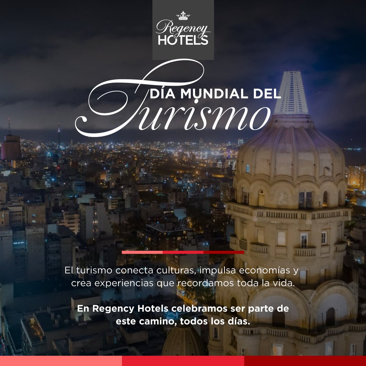 El turismo es mucho más que viajar: es compartir culturas, abrir fronteras y generar oportunidades para las comunidades.

#RegencyHotels