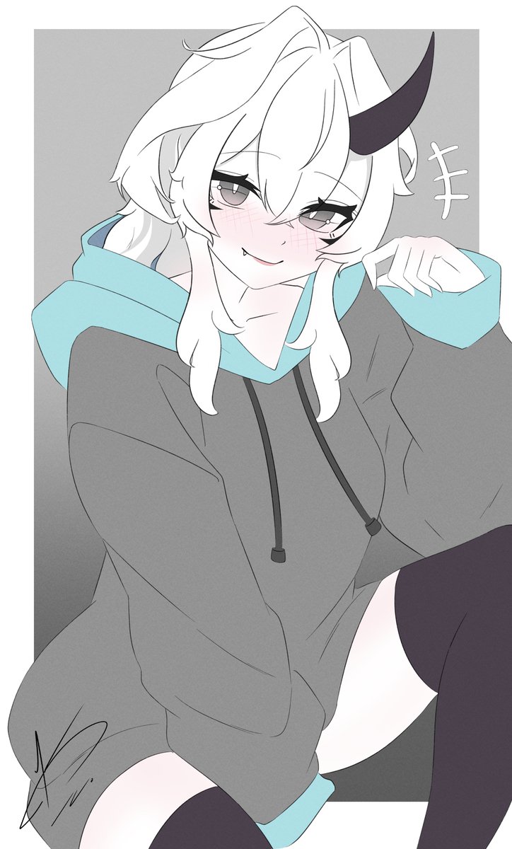 Oni Artist on duty !! <a href="/1Qjinator/">Qji 👧🍵⏳</a>