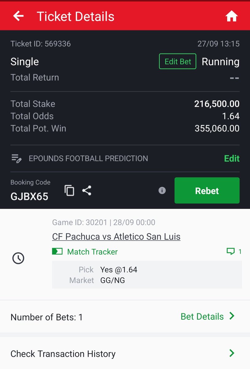 e_naira2007's tweet photo. ๐ฅ SINGLE SURE GG TIP ๐ฅ
๐
Date: 28 Sept 2025
โฝ Match: Pachuca ๐ San Luis
โฐ Kickoff: 00:00 GMT+1
๐ฏ Pick: BTTS โ Yes
โ
Confidence: 80%
๐ฐ Odds: 1.64
๐ Retweet & follow for more free daily GG tips
๐ฉ Drop a โ
if youโre tailing this pick
#FootballPredictions #Winning https://t.co/kv9UClctZ3