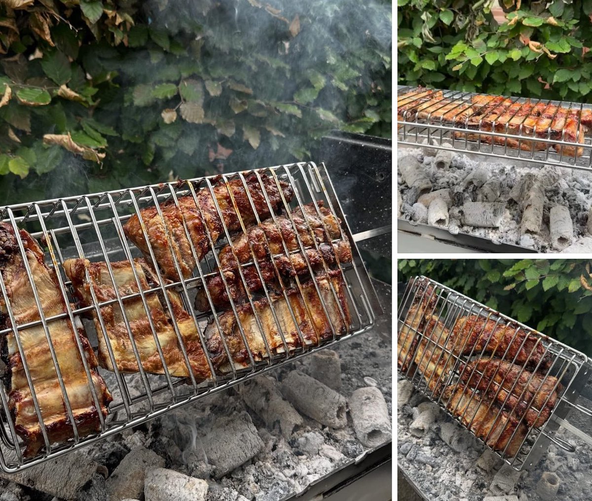 CyprusBBQ's tweet image. Barbecue ribs slowly cooked on the Cyprus BBQ rotisserie foukou 🔥🔥🔥 

The variety of grilled barbecue food you can cook on these grills is endless! What do you like to cook on yours?

cyprusbbq.co.uk

#cyprusbbq #ukbbq #bbquk #bbqribs #rotisserie #foukou #barbecue