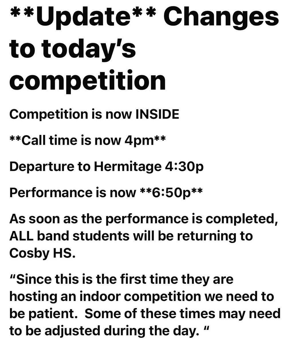 Cosby Titan Band Boosters tweet media