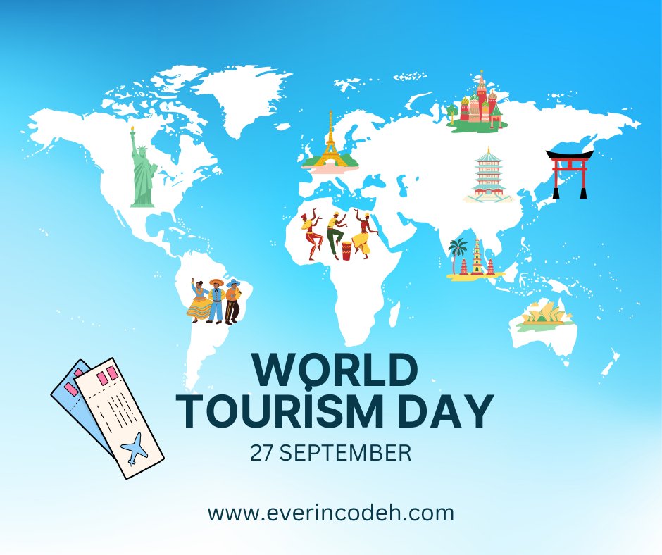 everincodeh's tweet image. ✈️ Celebrating World Tourism Day 2025! 🌍

This World Tourism Day, let’s celebrate the beauty of exploration and work together for a future where technology and tourism create meaningful connections across the globe.

#WorldTourismDay #Innovation #Everincodeh #TravelAndTech