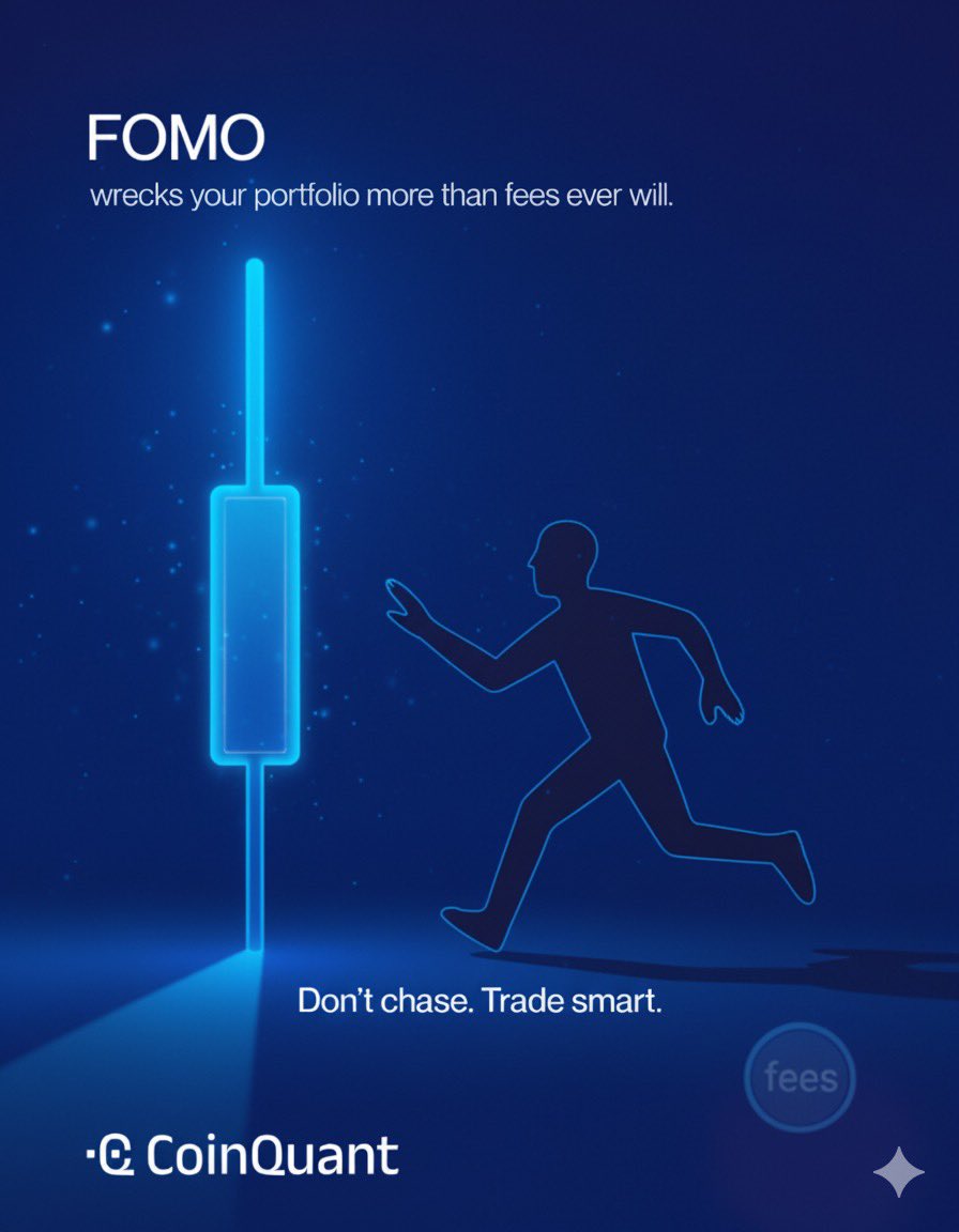 Do not #FOMO 
Plan your trade
Trade your plan