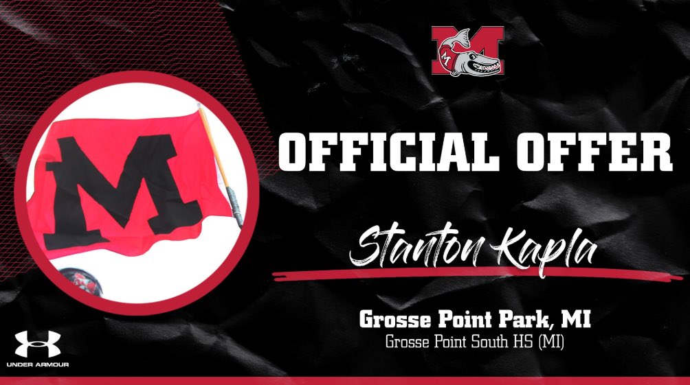 StantonKapla's tweet photo. What a blessing to receive this from @keegan_linwood and @CoachMNardo !  I’m humbled by the opportunity. Thank you to all who supported me! Grateful. @MichFBFrenzy @TheD_Zone @GPSouth_AD @on3 https://t.co/spglDjf7r2
