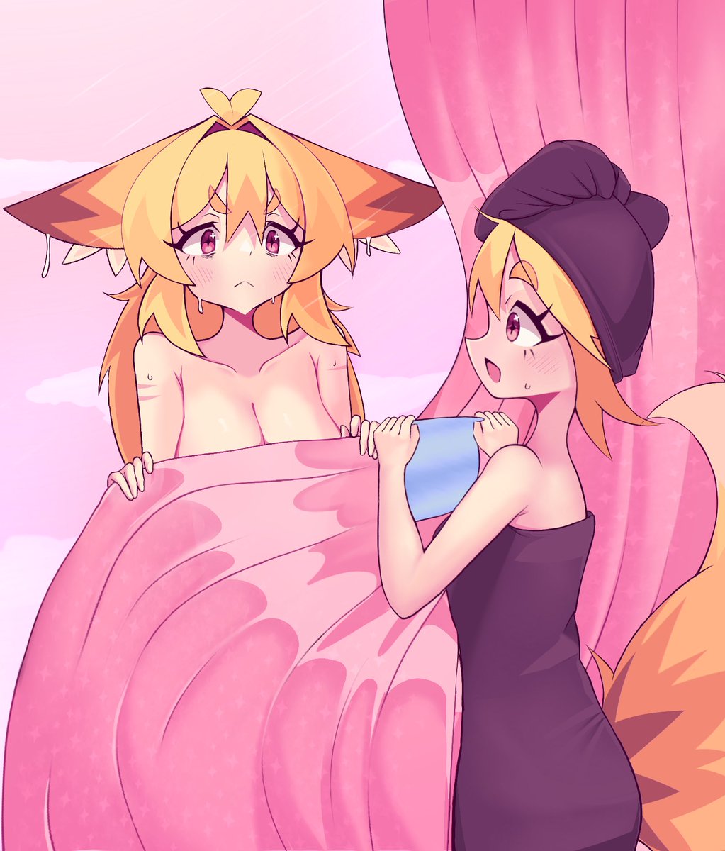 Showers are nice, aren’t they? - v -

<a href="/kazumiskill/">Kazumi ✨️</a> #oc #art