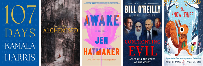 This week the Topsfield Town Library has 134 new books.  New items include 107 Days, Alchemised, Awake, Confronting Evil, Circle of Days, The Snow Thief, What We Can Know, The Loneliness of Sonia and Sunny, The Impossible Fortune, and Fearful. wowbrary.org/nu.aspx?p=9229…