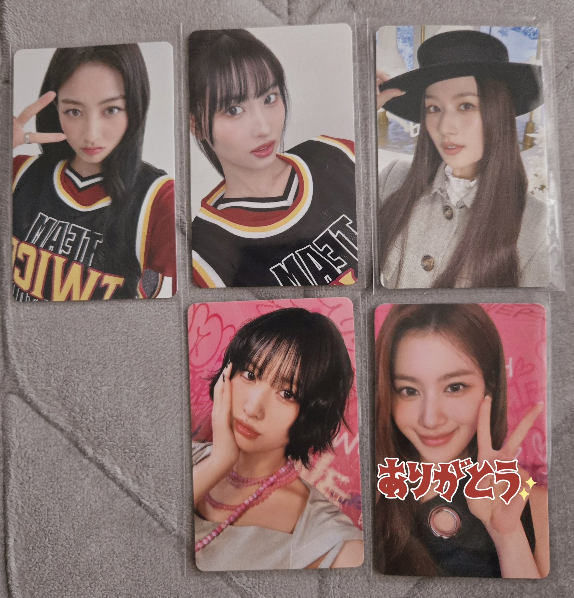 TWICE モモ、サナ、ジヒョ　チェキ TWICE twicetagram ジヒョ チェキ トレカ - メルカリ
