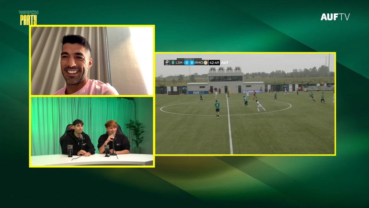 auftv_oficial's tweet image. Se sumó @LuisSuarez9 para poner orden 😅

📺 Seguí el partido junto a ellos por AUF.tv y YouTube (bit.ly/WP27-9)