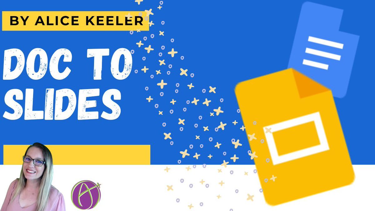 alicekeeler's tweet image. Bring lessons to life with Doc to Slides by Alice Keeler! Quickly turn Docs into Slides while keeping the flow and formatting. Great for teachers who want to build presentations from lesson plans in seconds.

workspace.google.com/marketplace/ap…

#GoogleEDU #GoogleWorkspace