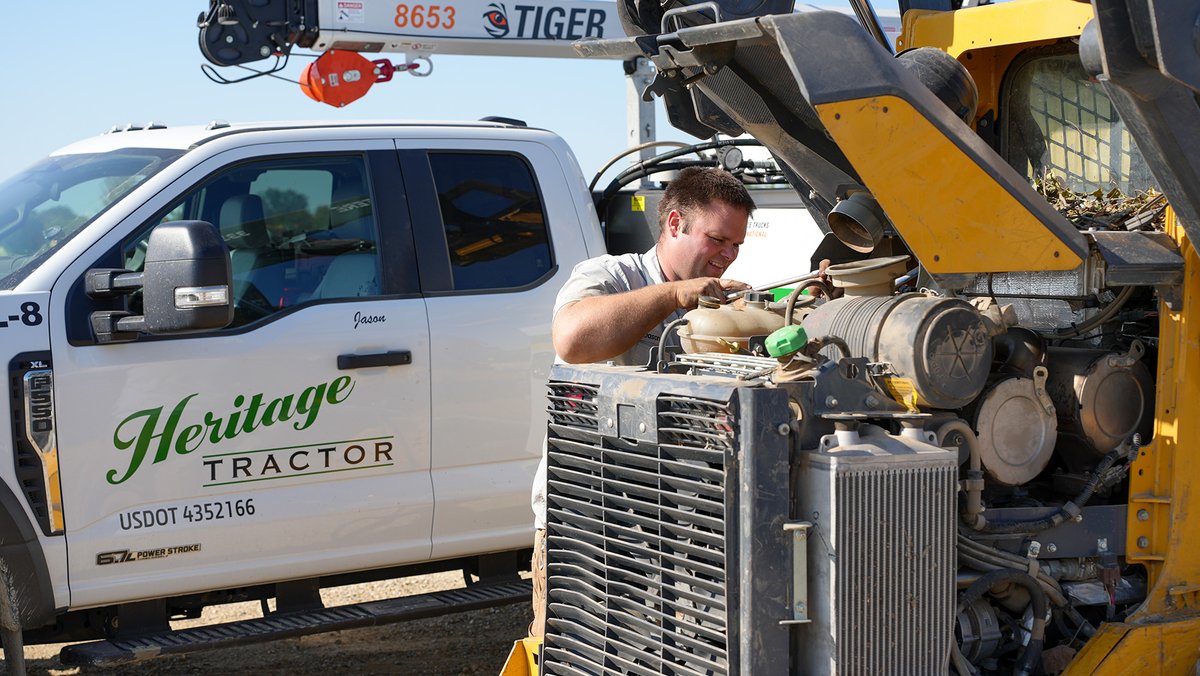 It's time! Our Annual Service Sale is officially back. 🛠️ Save on essential inspections and preventative maintenance for your:

🟢 Mowers
🟢 Tractors
🟢 Gators
🟢 Skid Steers
🟢 And more!

View prices and schedule your spot before the rush:
👉 heritagetractor.com/service