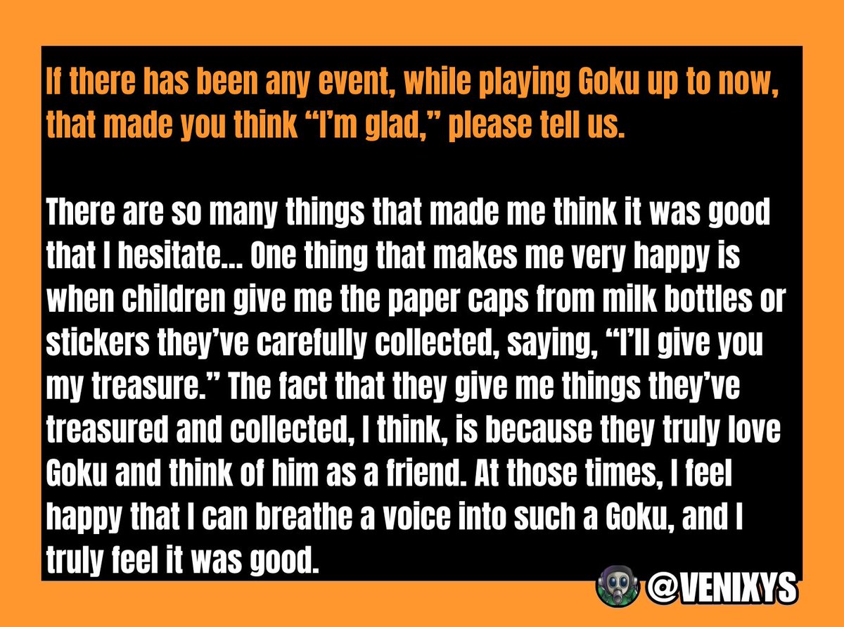 🎙️Masako Nozawa's interview from the Dragon Ball DAIMA Booklet 

⚠️This is a fan-made translation, so be careful!

🧵1/n