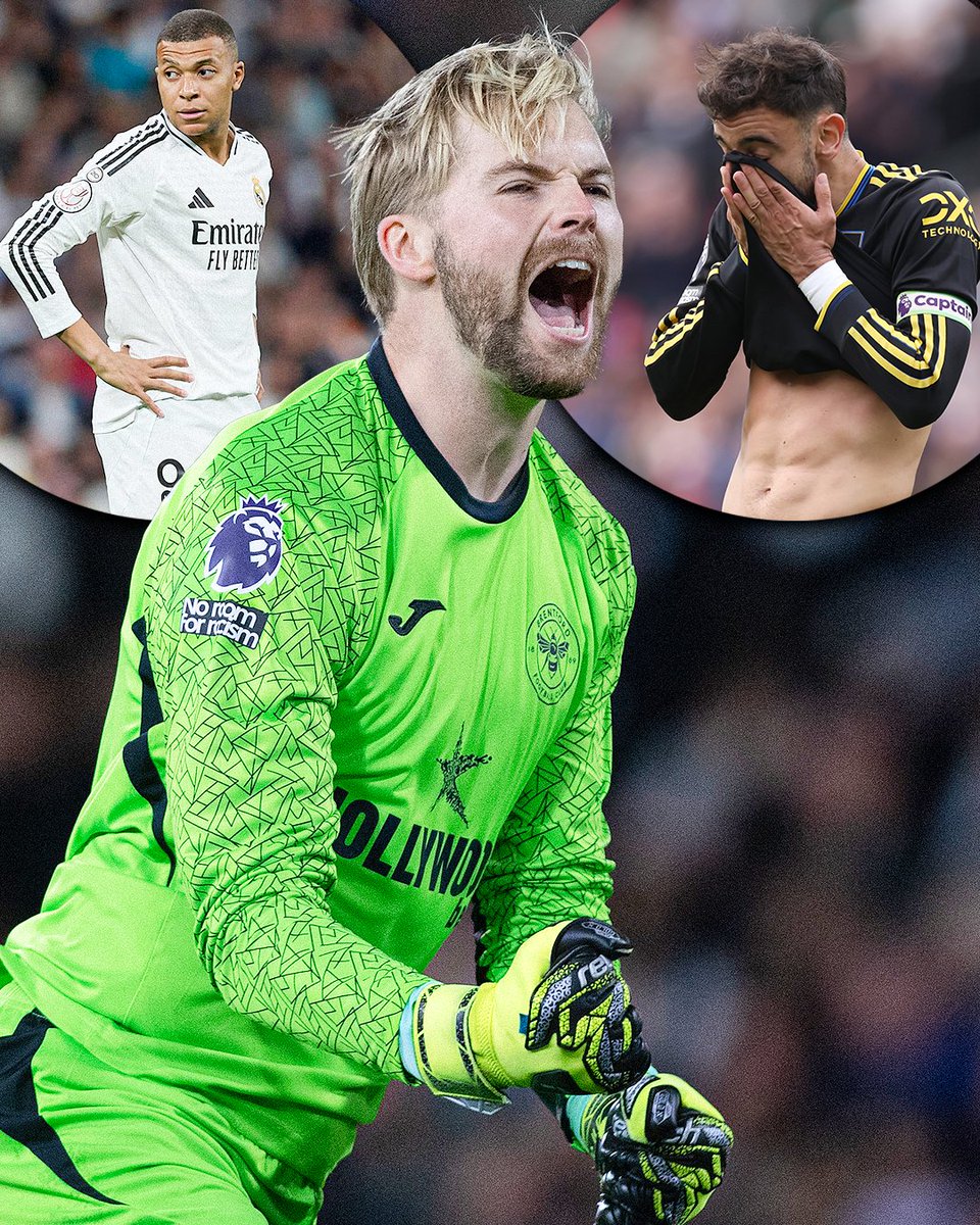 Caoimhin Kelleher's last two penalty saves have come against Kylian Mbappe and Bruno Fernandes 😳