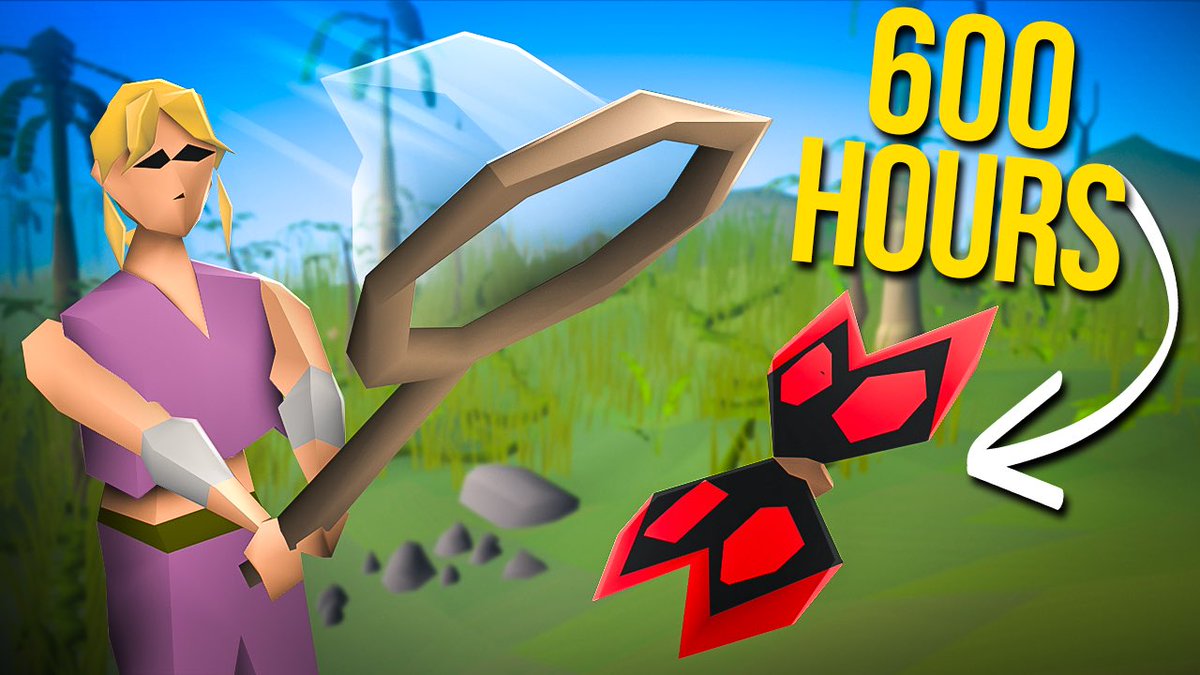 ImplingOnly's tweet image. I Caught 200,000 Butterflies For 99 Hunter!
youtu.be/D52ttMWH1q8