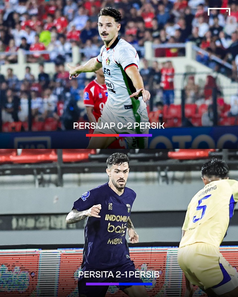 GOAL_ID's tweet photo. Hasil #SuperLeague ๐ฎ๐ฉ malam ini:
Persijap takluk di depan pendukungnya ๐ฌ
Modal buruk Persib ke pentas Asia ๐
#MatchdayGoal #PersibDay #PersijapDay #PersikDay #PersitaDay https://t.co/1CaibDc8vj