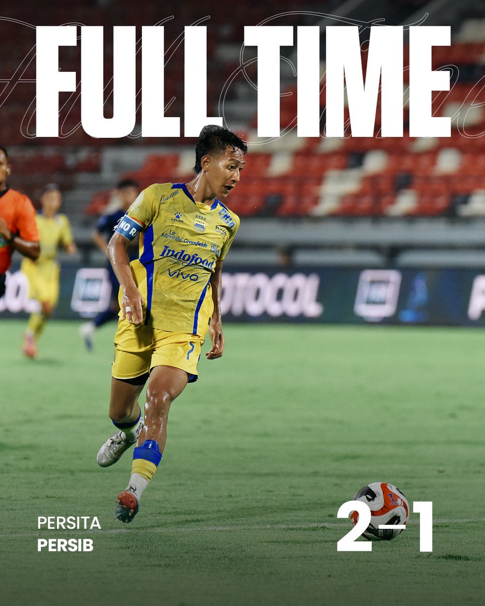 Full time.

#PERSIBDAY #WeArePERSIB