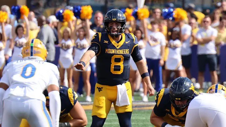 BREAKING: West Virginia QB Nicco Marchiol (diabetes) has been ruled OUT against Utah.