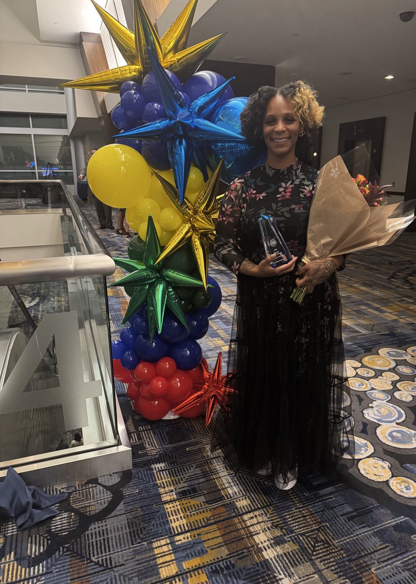 Proud to celebrate two extraordinary educators who embody the Monarch Mentality. 💙💛💙 
Ms. Mullins, our Teacher of the Year, and Ms. Holland, our ESL Teacher of the Year and now HISD DISTRICT ESL TEACHER OF THE YEAR ✨✨#WeAreTheStandard