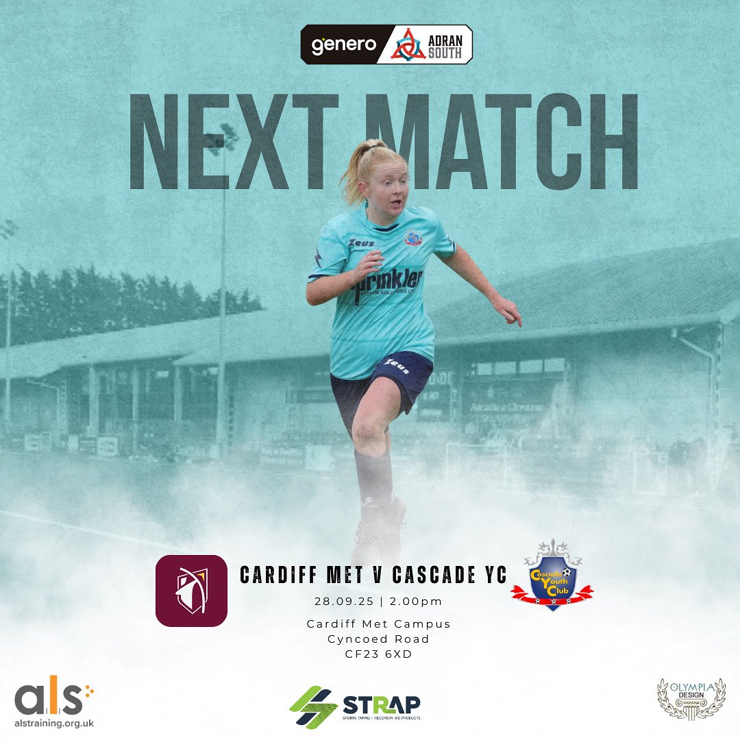 Cascade YC Ladies (@cascadeladies) on Twitter photo We kick off our 25/26 <a href="/AdranLeagues/">Genero Adran Leagues π΄σ §σ ’σ ·σ ¬σ ³σ Ώ</a> South campaign tomorrow as we travel to Cyncoed to face Cardiff Met!
#UpTheCade πβ€οΈ We kick off our 25/26 <a href="/AdranLeagues/">Genero Adran Leagues π΄σ §σ ’σ ·σ ¬σ ³σ Ώ</a> South campaign tomorrow as we travel to Cyncoed to face Cardiff Met!
#UpTheCade πβ€οΈ
