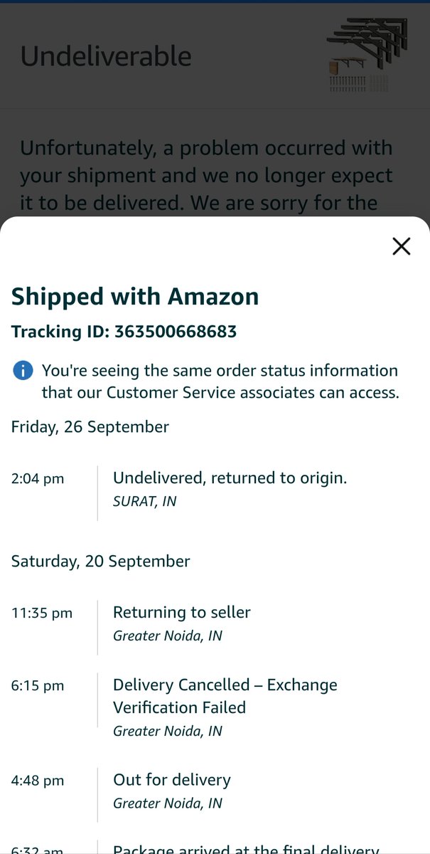 _Rathore_Amit's tweet photo. @amazon @amazonIN what the hell is going on??

IT been around 20 days! 
First you delivered different product,
Second you tried to delivered wrong product, 
And now you are ready to refund money.

But what about my time and patience??

Who is responsible for this? https://t.co/XsXok6sGcu