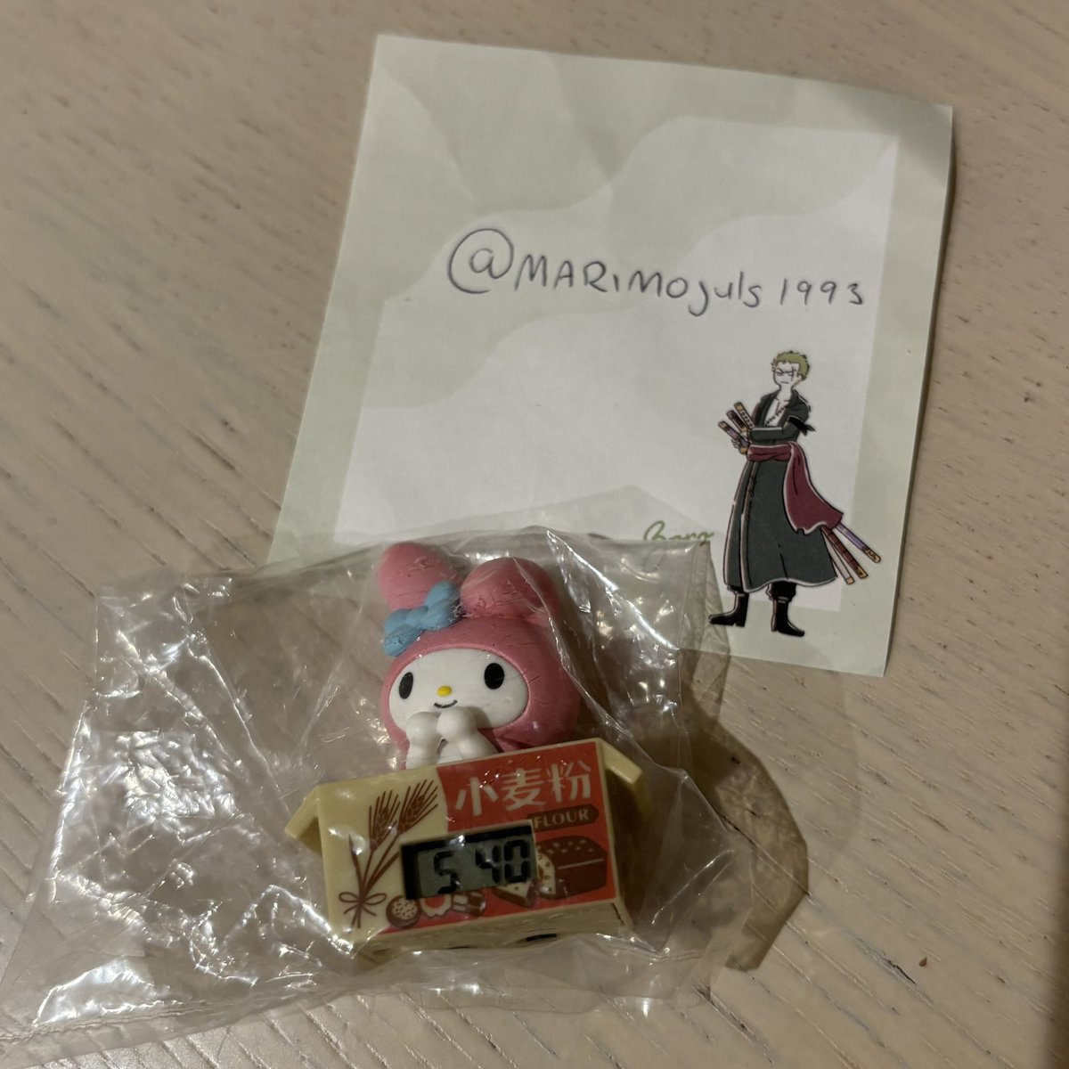 Marimojuls1993's tweet photo. 交換

サンリオキャラクターズ ダンボールウォッチ
ガチャガチャ

譲） マイメロディ

求） シナモロール (シナモン)

郵送または都内手渡し可能です。
お気軽にお声がけください
よろしくお願い致します https://t.co/U2fyxh6ESX