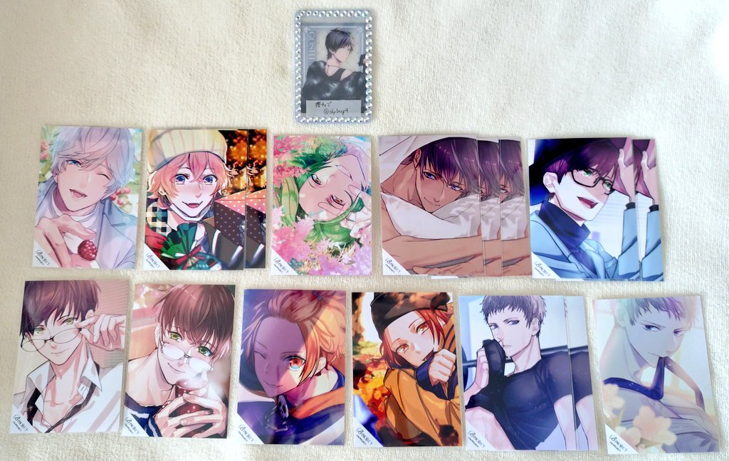 Bプロ 特典 ブロマイド 箔押し 不動明謙