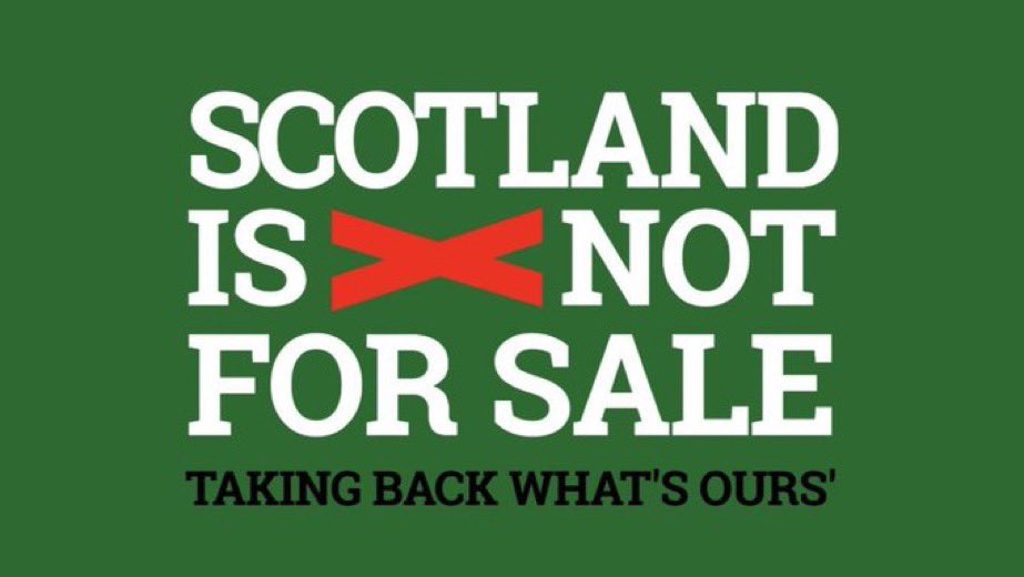 ScotNotForSale's tweet image. TODAY 🏴󠁧󠁢󠁳󠁣󠁴󠁿 Scotland’s Not For Sale

Scotland is being asset-stripped: Our politicians take their lead from the corporate lobby and vested interests.

It’s time to take back what’s ours.