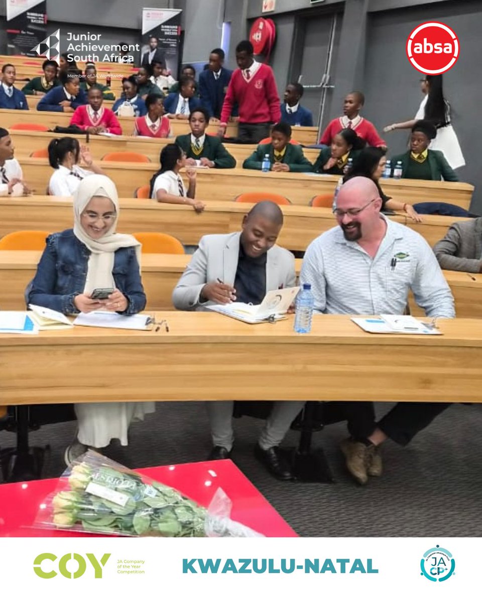 JASouthAfrica's tweet photo. Check out this incredible showcase in KwaZulu-Natal at @REGENT_BSchool DBN! The turnout is proof of the power of youth entrepreneurship. Students are inspiring us with creativity, teamwork, and vision for the future.
#JASouthAfrica #CompanyOfTheYear #COY2025 #KZN https://t.co/YshVNWkpIQ