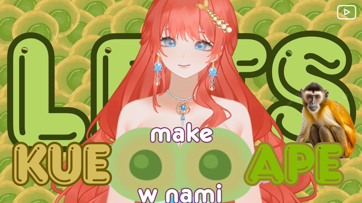 HANDCAM! LETS MAKE KUE APE Kangen sama Kue jadul 1 ini jadi mari bikin aja~ 

Start stream 20.00 WIB! 
Live on: youtube.com/live/dyOdiKfnK…
#Vtuber #MiChiaLive #NanamiChalichia