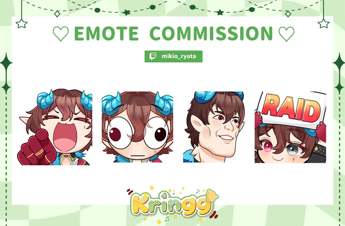 KRINGG 🔔 || VGEN Commission Open! tweet media