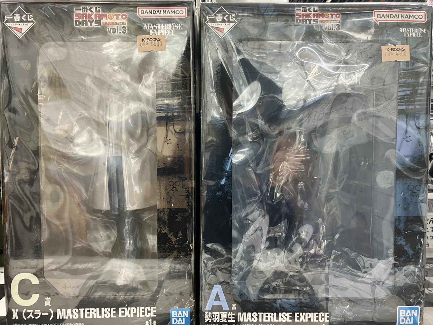 サカモトデイズ 一番くじ X（スラー）フィギュアC賞＋ラバーコースター