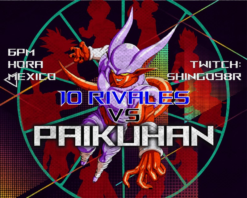 Banda está noche tenemos otro 10 vs 1 
En esta ocasión sera <a href="/Paikuhan_RDY/">Randy García</a> el que se la va a rifar 
por si gustan venir a ver será alas 6pm mx 
#dbfZ