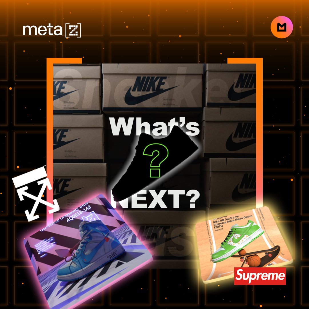 Ziricote521's tweet image. 実はこのRaffle Mint気になってるので紹介します
#MOOAR × #METAZ

METAZって何？というと、ざっくり言えばレアスニーカー（リアル）の所有権をNFTで紐つけれるサービス

ポケモンカードでもありますね

今回MOOARで開催されているのはたくさん集めたトップ10に所有権が紐ついたNFTが与えられるっぽい