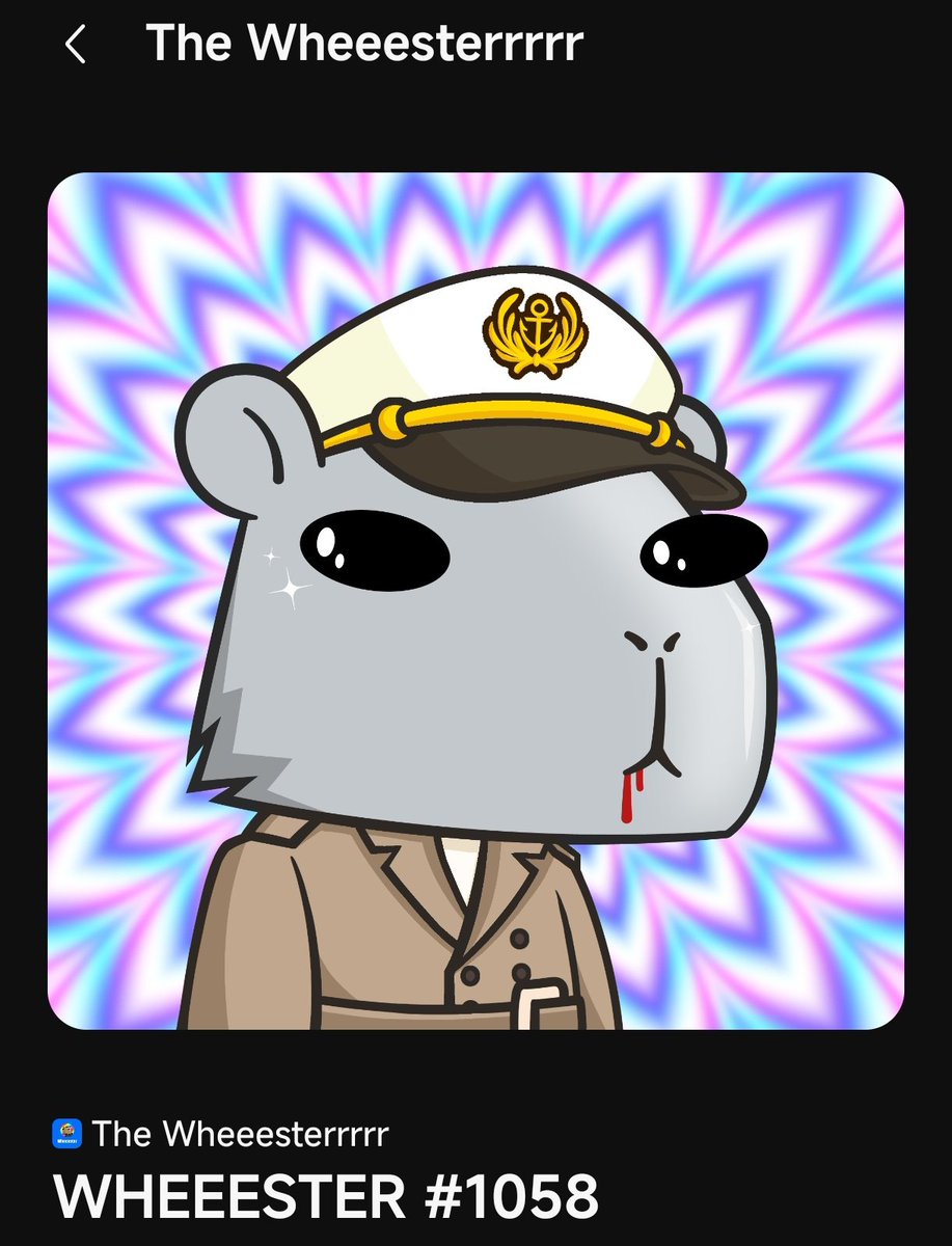 CryptoHijrah's tweet image. Just minted my Wheeester @wheeesterDAO
I have 6 NFTs, all of them are very good but this is the best
I will send 1 NFT to 1 person
Like RT and comment your address 
Winners will be announced after the minted time is over. 
#BuildOnViction