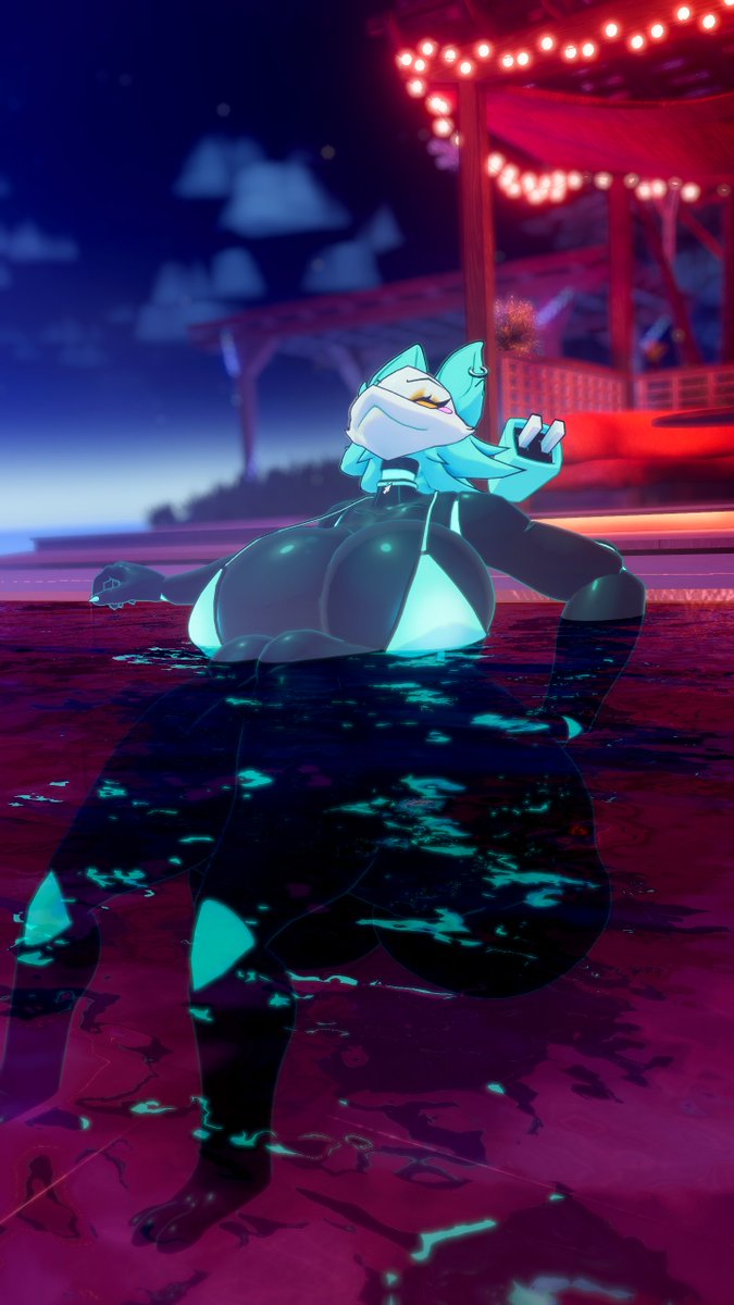 network_tay's tweet image. A lovely night for a dip don't chu think~