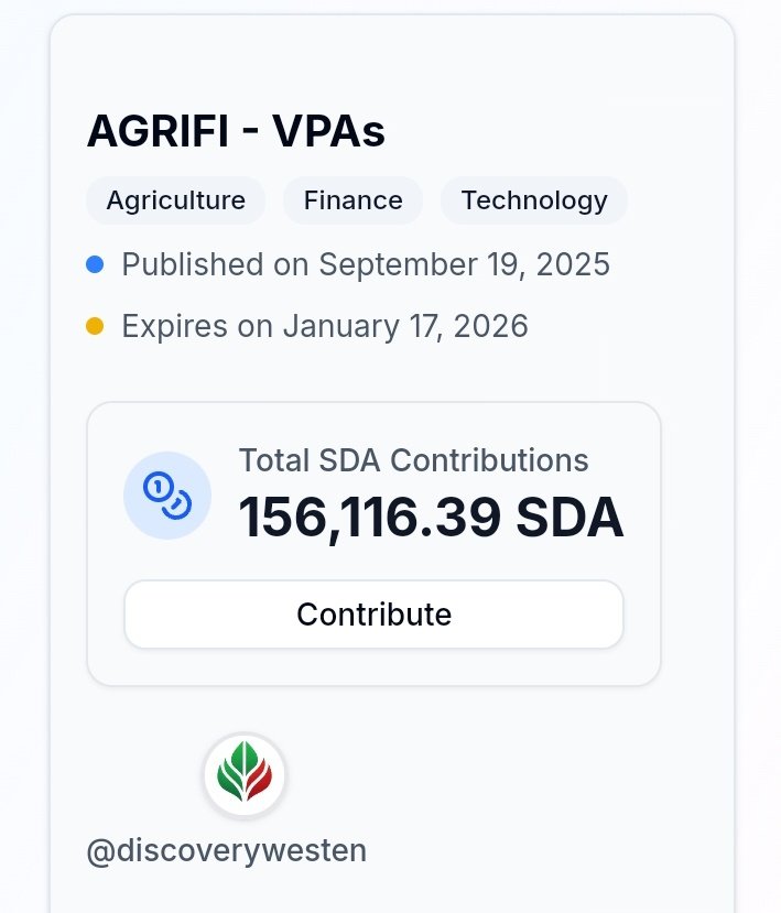 Ria0952's tweet photo. 🚀 In just 8 days, AGRIFI - VPAs has already reached an incredible milestone of 156,116.39 SDA! 🌱💰✨
This is more than just growth — it’s the future of Agriculture, Finance & Technology combined. 🌍
So what are you waiting for? 🔥
👉 Participate now and don’t miss this wonderful project!
https://t.co/1C4qeHzxAl
@maljefairi
@GLNsGlobal
@PiCoreTeam
@EdenAlonxo
@Nhung122628
@vpachain
@group_vpc
@VPM_Chain
@VPD_Group
@sidrachain
@zhoeyycrypto
@judy_otico
#AGRIFI #VPAs #Sidra #Innovation #Future