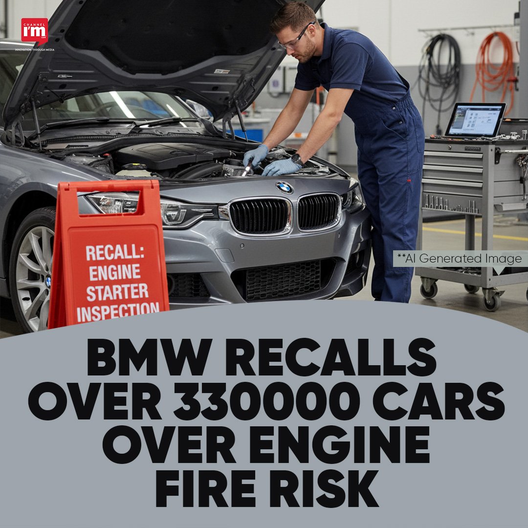 Channeliam's tweet image. BMW recalls over 330000 cars worldwide due to engine starter defect and fire risk

𝒇𝒐𝒓 𝒎𝒐𝒓𝒆 𝒅𝒆𝒕𝒂𝒊𝒍𝒔

en.channeliam.com/2025/09/27/bmw…

#BMW #BMWRecall #AutoSafety #CarRecall #BMWDrivers #VehicleSafety #BMWNews #AutomobileIndustry
