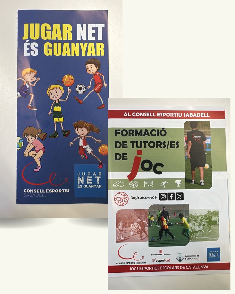 🟢 NO NOMÉS XIULEN... TAMBÉ EDUQUEN!

Acabem el curs de formació dels nostres tutors i tutores de joc amb una missió clara:
💛+🤝 Jugar Net és Guanyar!

Perquè el bon joc no depèn només de les regles...
🎯 Depèn de l'actitud!