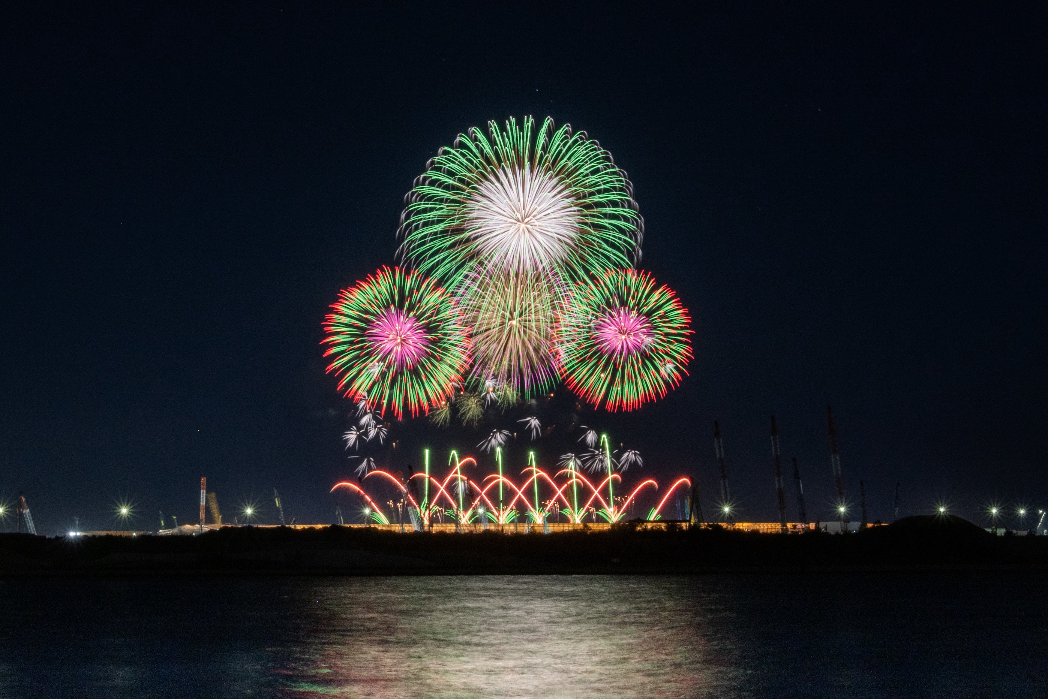 【商談専用商品】 花火大会の夜 燃えよ!商工会青年部!!こうのす花火大会 🎇花火打ち上げ数、約2