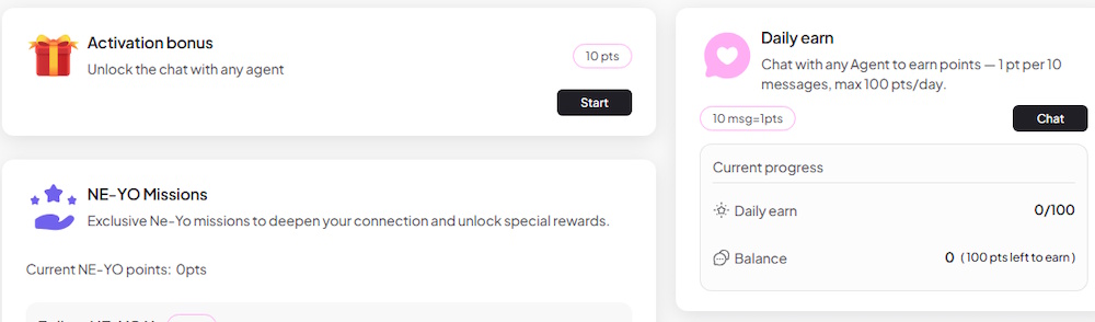 🧠 Neura agents earn while they learn.
Chat daily, rack up points (1 pt per 10 msgs, max 100/day), and explore AI that senses emotion, adapts tone, and listens with intent.
Start here → neura-ai.io/?code=Ar4dp

#AICompanion #Neura #DailyEarn #IntentDrivenAI