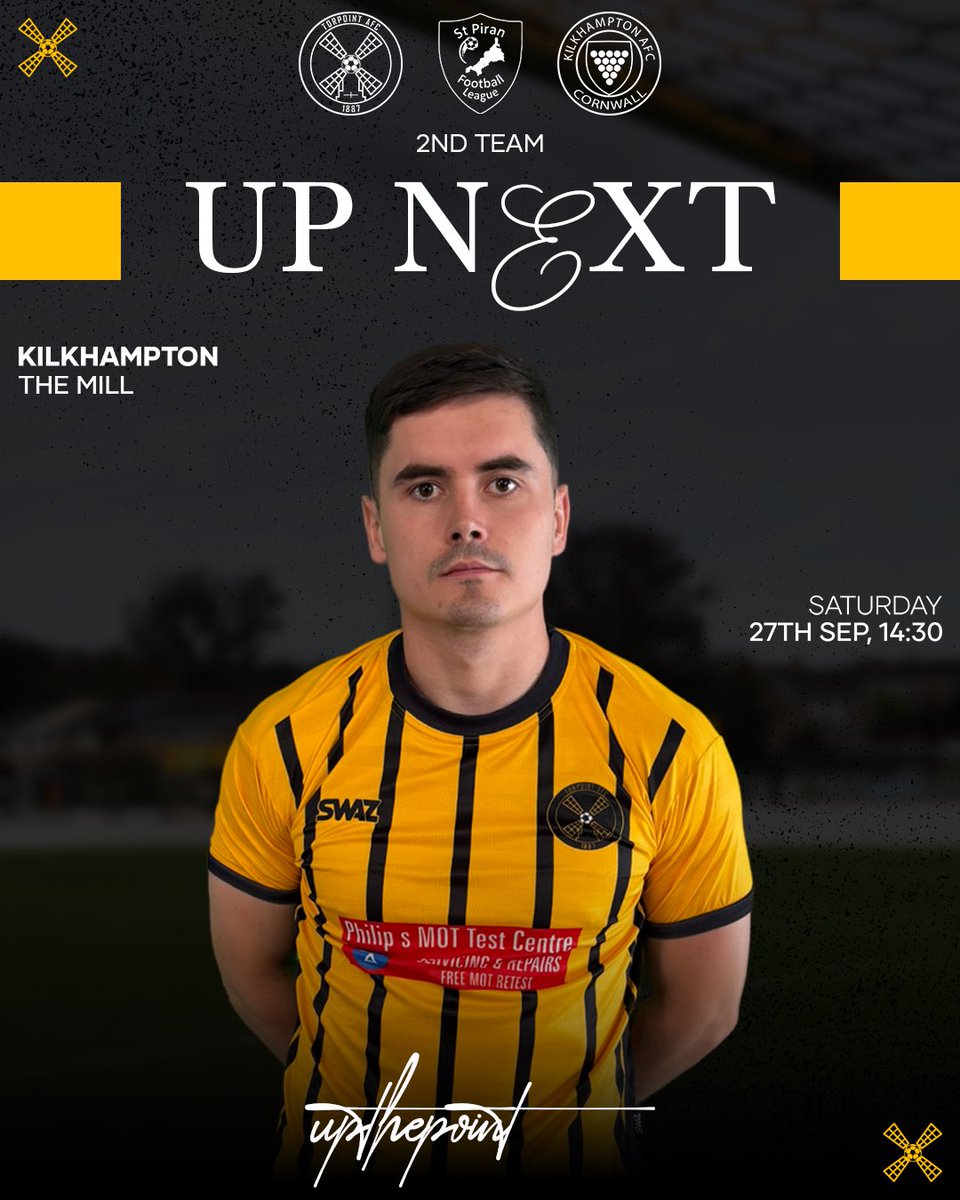 ⚽️ | 𝕀𝕥’𝕤 𝕄𝕒𝕥𝕔𝕙𝕕𝕒𝕒𝕪𝕪𝕪  

Our reserves return to The Mill after last weekends cup victory as we host Kilkhampton.

<a href="/PLsportsnews/">PlymouthSportsNews</a> <a href="/swsportsnews/">South West Sports News</a> <a href="/devoncornwallfc/">S&W Devon & E Cornwall Football</a> <a href="/Cornishfootball/">Dave Deacon</a> <a href="/sportscornwall/">Cornwall Sports Media</a> <a href="/KilkhamptonFC/">Kilkhampton Football Club</a>