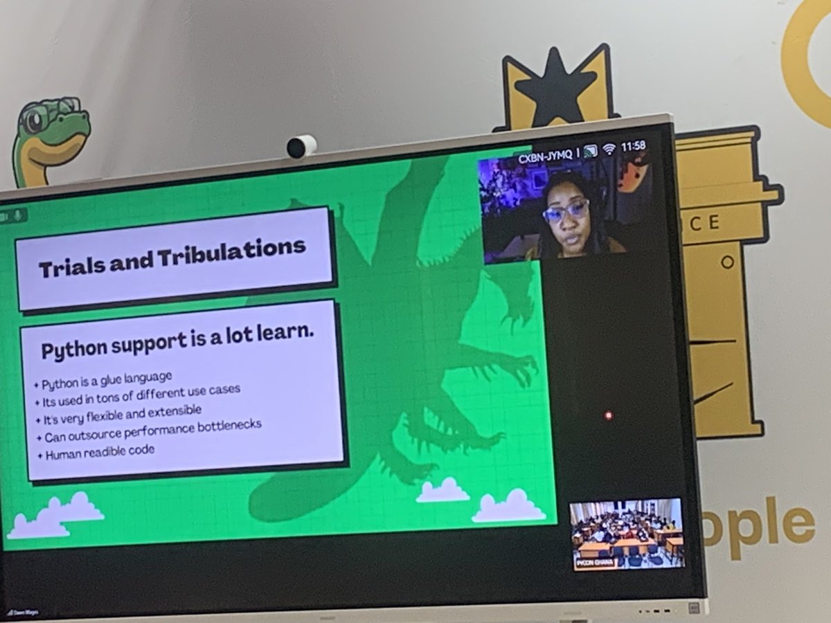NadaAkua's tweet image. Python for different quests🤭
#PyConGhana2025 #Pycon #PythonAfrica