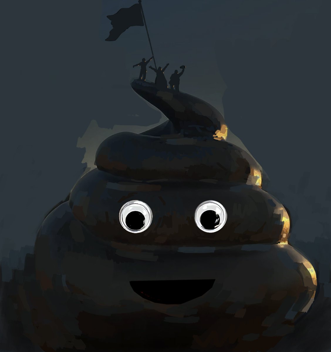 Shit art!
Victory .
Digital illustration.