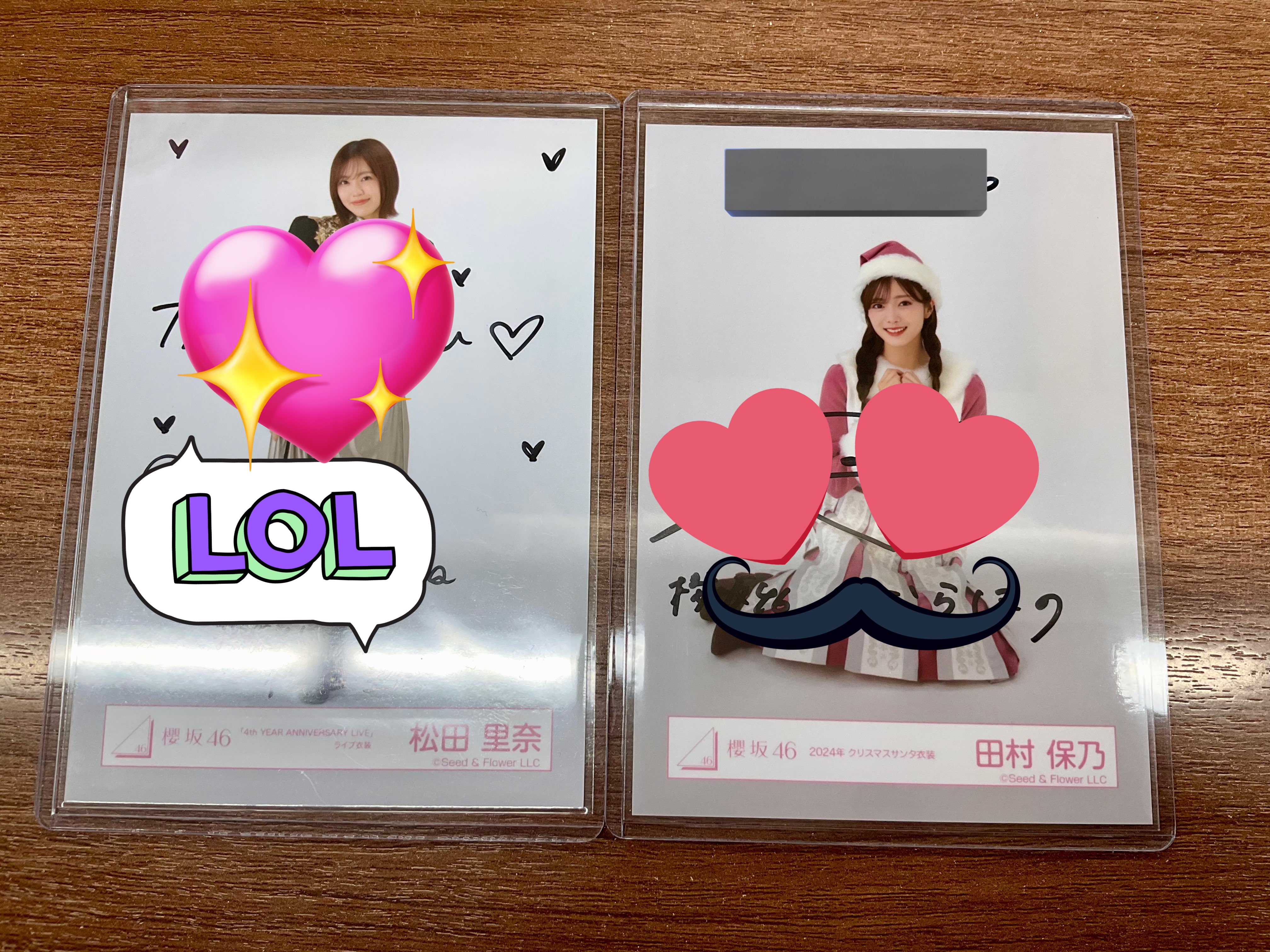 櫻坂46 松田里奈 サンタ衣装 直筆サイン 生写真 櫻坂46 松田里奈 生写真 - メルカリ