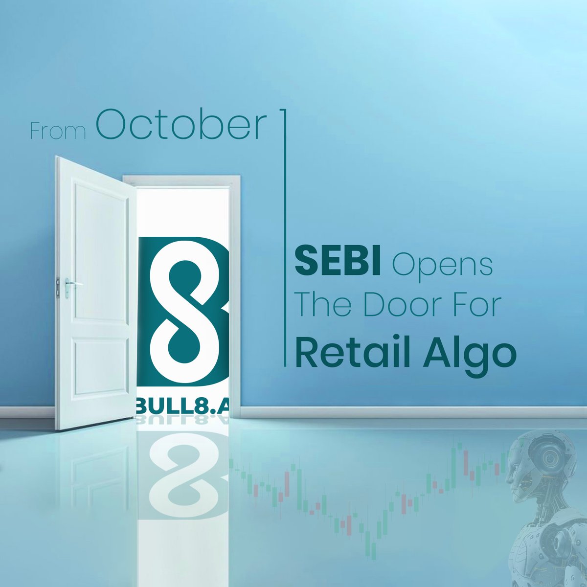 Bull8Ai's tweet image. 📢 From October 1, SEBI opens the door for retail algo.
✅ Bull8 Retail Trading Software with an in-built strategy, risk-managed, data-driven, and built for the future.
⚡ Trade smarter. Trade safer.

#RetailAlgo #Bull8 #StockMarketIndia #TradingSoftware #RetailInvestors

with an