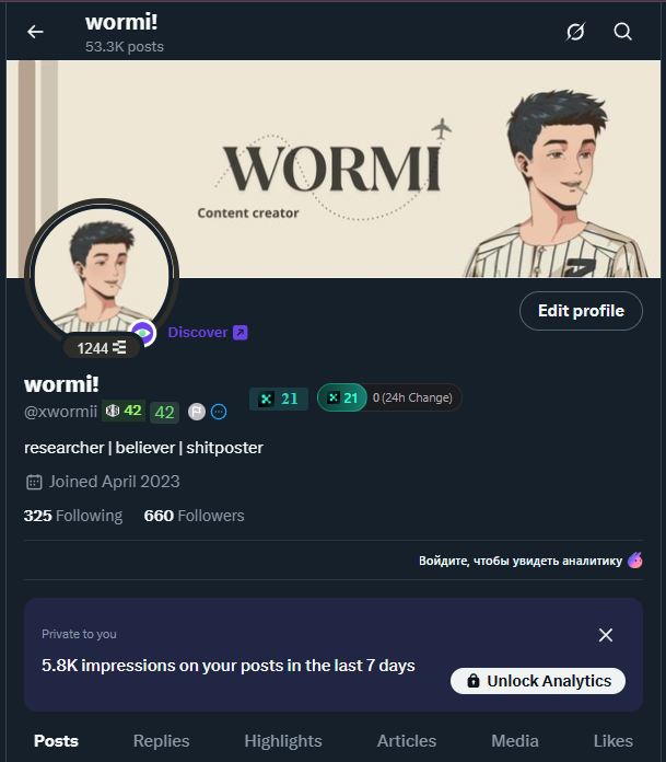 wormi! tweet media