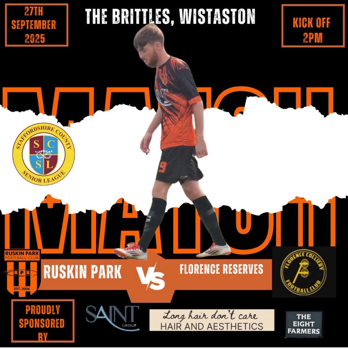 M A T C H D A Y 

A 1st home game of the season, as we welcome Florence Reserves to the Brittles, looking to build on last week's comprehensive win. 

2pm kick off at the Brittles, pop down and cheer the lads on

#RuskinFC